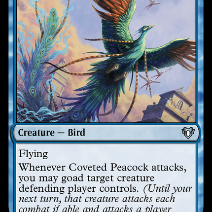 Coveted Peacock (CMM-082) - Commander Masters