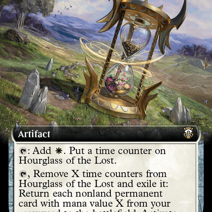 Hourglass of the Lost (M3C-040) - Modern Horizons 3 Commander: (Extended Art) Foil