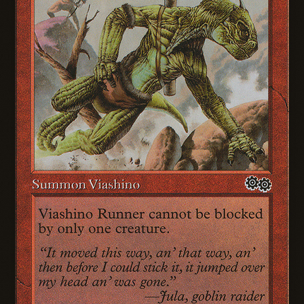 Viashino Runner (USG-224) - Urza's Saga