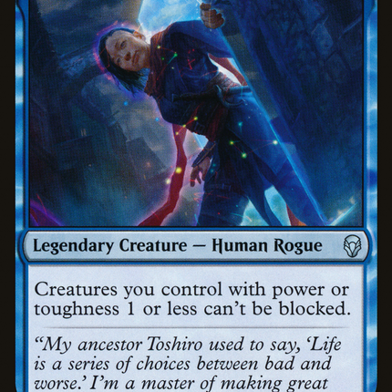 Tetsuko Umezawa, Fugitive (DOM-069) - Dominaria Foil