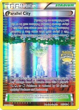 Parallel City 145/162  - Reverse Holofoil League & Championship Cards - Promo
