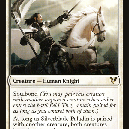 Silverblade Paladin (AVR-036) - Avacyn Restored Foil
