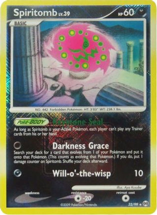Spiritomb 032/099  - Reverse Holofoil League & Championship Cards - Promo