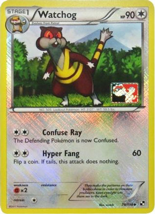 Watchog 079/114  - Reverse Holofoil League & Championship Cards - Promo