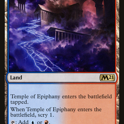 Temple of Epiphany (M21-252) - Core Set 2021