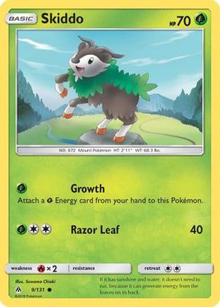 Skiddo/131  SM  Forbidden Light - Common