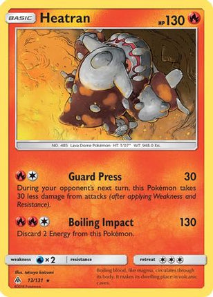 Heatran/131  SM  Forbidden Light - Rare