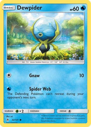 Dewpider/131  SM  Forbidden Light - Common