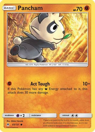 Pancham 065/131  SM  Forbidden Light - Common