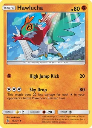 Hawlucha 070/131  SM  Forbidden Light - Uncommon