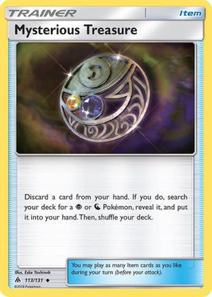 Mysterious Treasure 113/131  SM  Forbidden Light - Uncommon