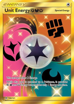 Unit Energy FDY (Secret) 146  - Holofoil SM  Forbidden Light - Secret Rare