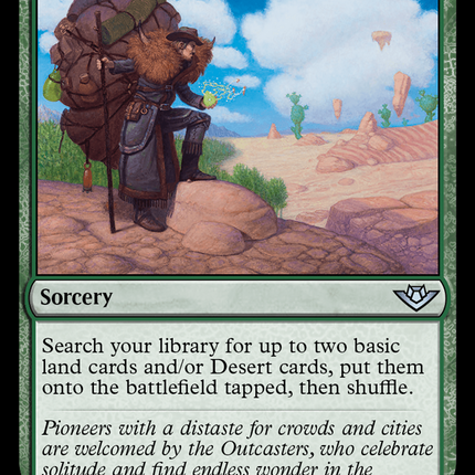 Map the Frontier (OTJ-170) - Outlaws of Thunder Junction Foil