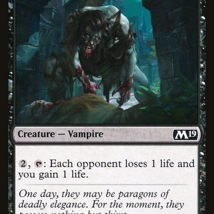 Vampire Neonate (M19-124) - Core Set 2019 Foil