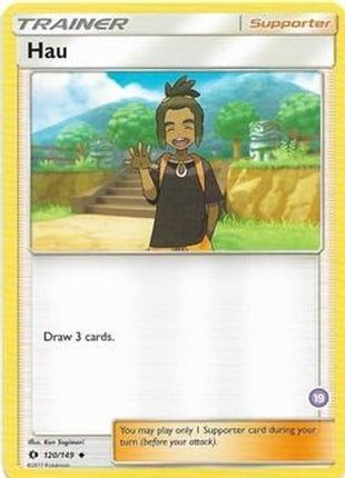 Hau (19) (Alolan Sandslash Half-Deck)/149  SM Trainer Kit Alolan Sandslash & Alolan Ninetales - Uncommon