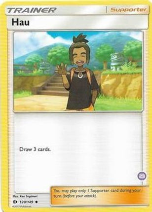 Hau (23) (Alolan Sandslash Half-Deck)/149  SM Trainer Kit Alolan Sandslash & Alolan Ninetales - Uncommon