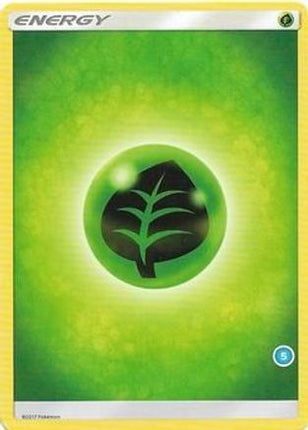 Grass Energy (5)  SM Trainer Kit Alolan Sandslash & Alolan Ninetales - Common