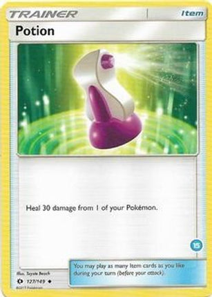 Potion (15)/149  SM Trainer Kit Alolan Sandslash & Alolan Ninetales - Uncommon
