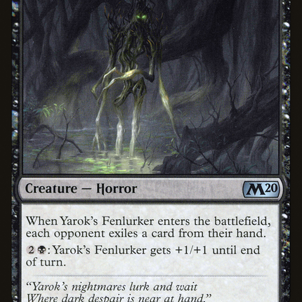 Yarok's Fenlurker (M20-123) - Core Set 2020 Foil