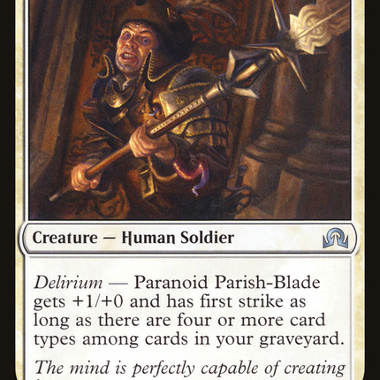 Paranoid Parish-Blade (SOI-033) - Shadows over Innistrad Foil