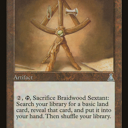 Braidwood Sextant (UDS-127) - Urza's Destiny Foil