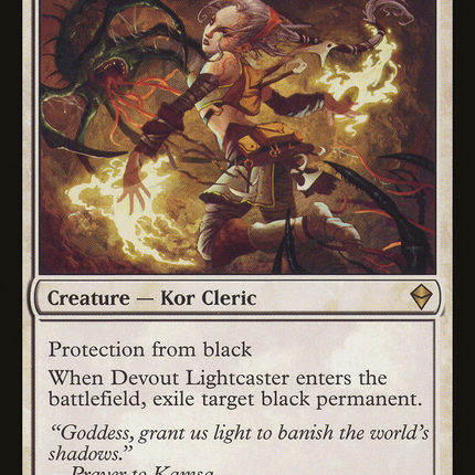 Devout Lightcaster (ZEN-010) - Zendikar
