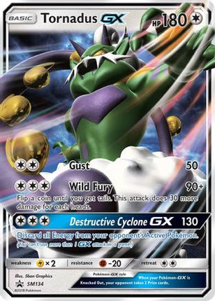 Tornadus GX - SM134/248  - Holofoil SM Promos - Promo