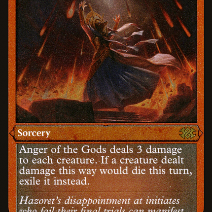 Anger of the Gods (Foil Etched) (2X2-448) - Double Masters 2022 Foil