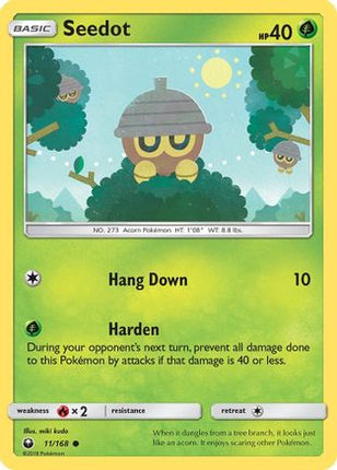 Seedot (11)/168  SM  Celestial Storm - Common