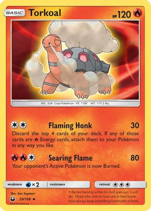 Torkoal/168  SM  Celestial Storm - Uncommon