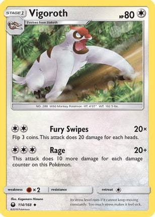Vigoroth/168  SM  Celestial Storm - Uncommon