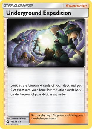 Underground Expedition 150/168  - Reverse Holofoil SM  Celestial Storm - Uncommon