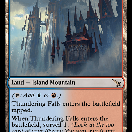 Thundering Falls (MKM-269) - Murders at Karlov Manor Foil