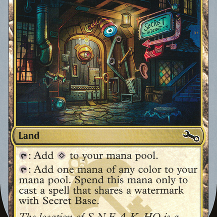 Secret Base (UST-165B) - Unstable