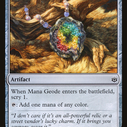 Mana Geode (WAR-241) - War of the Spark Foil