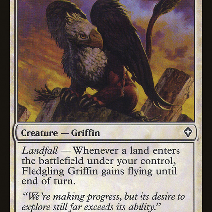 Fledgling Griffin (WWK-005) - Worldwake Foil