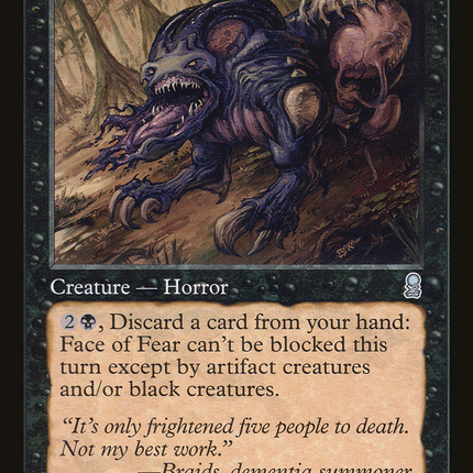 Face of Fear (ODY-134) - Odyssey Foil