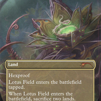 Lotus Field (SLC-2023) - Secret Lair 30th Anniversary Countdown Kit (Borderless) Foil