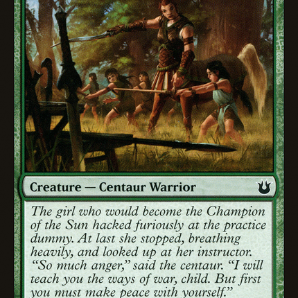 Swordwise Centaur (BNG-142) - Born of the Gods Foil