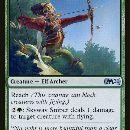 Skyway Sniper (M21-206) - Core Set 2021 Foil