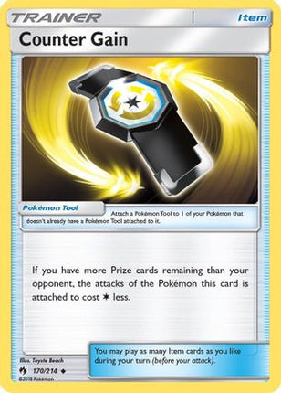 Counter Gain 170/214  - Reverse Holofoil SM  Lost Thunder - Uncommon