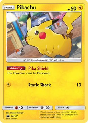 Pikachu SM157/248  - Holofoil SM Promos - Promo
