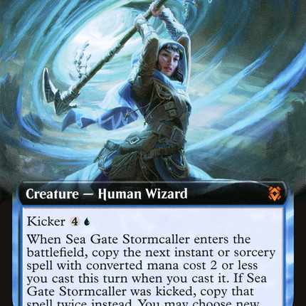 Sea Gate Stormcaller (ZNR-334) - Zendikar Rising: (Extended Art) Foil
