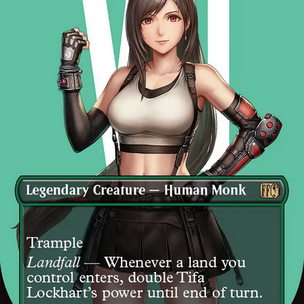 Tifa Lockhart (FIN-536) - FINAL FANTASY (Borderless) Foil