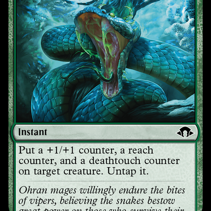 Gift of the Viper (MH3-156) - Modern Horizons 3 Foil