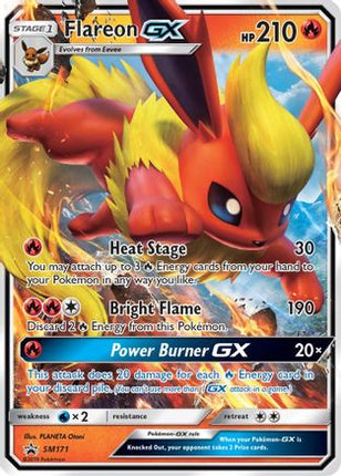 Flareon GX SM171/248  - Holofoil SM Promos - Promo