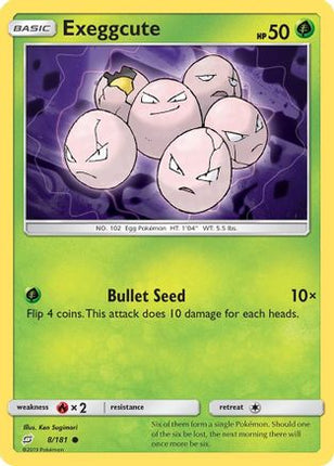 Exeggcute 008/181  SM  Team Up - Common