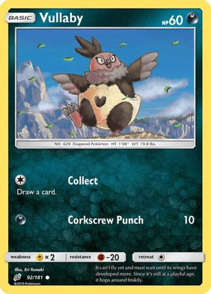 Vullaby/181  - Reverse Holofoil SM  Team Up - Common