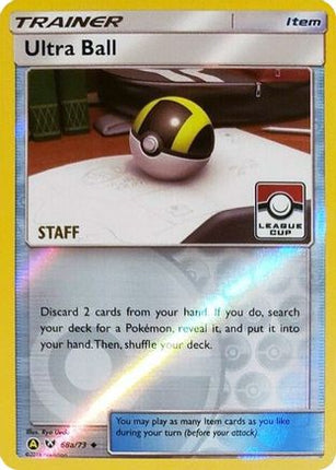 Ultra Ball 68a/73  - Reverse Holofoil League & Championship Cards - Promo