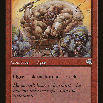 Ogre Taskmaster (MMQ-206) - Mercadian Masques